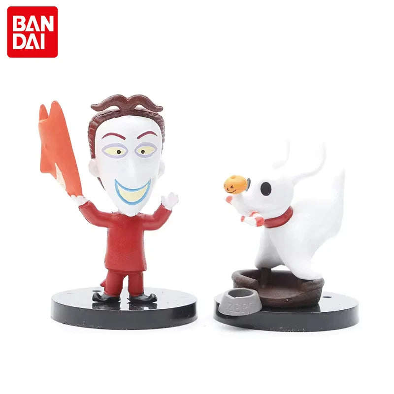10pcs/set Nightmare Sally Jack Skellington Christmas Anime Figure PVC Model Vinyl Figurine Halloween Gift Action Figure Toys