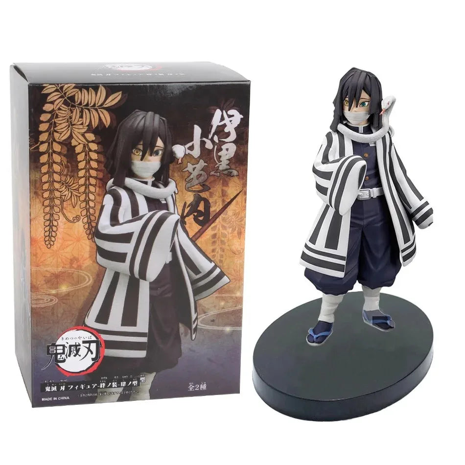 Anime Demon Slayer Kimetsu no Yaiba Kamado Tanjirou  Agatsuma Zenitsu Nezuko Warrior PVC Figure Action Model Toys In stock Hot