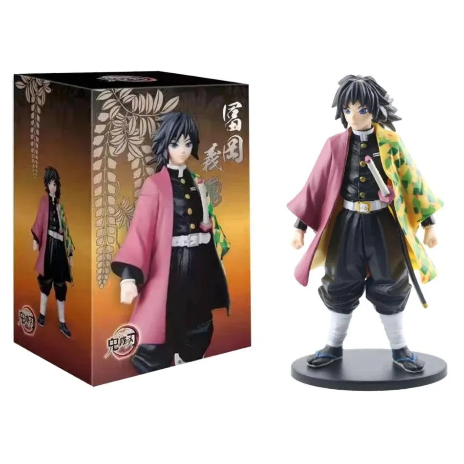 Anime Demon Slayer Kimetsu no Yaiba Kamado Tanjirou  Agatsuma Zenitsu Nezuko Warrior PVC Figure Action Model Toys In stock Hot