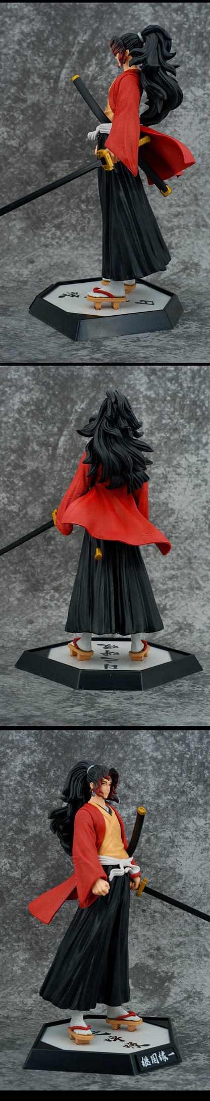 Anime Demon Slayer Doll Tsugikuni Yoriichi Kokushibo Daki Giyuutarou Hashibira Inosuke Uzui Tengen PVC Action Figures Toys Gifts