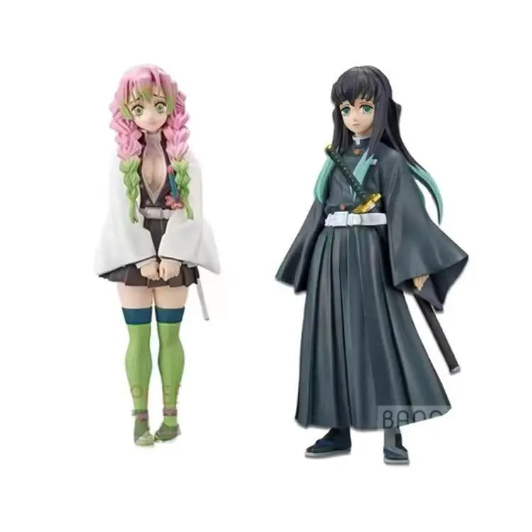 Anime Demon Slayer Kimetsu no Yaiba Kamado Tanjirou  Agatsuma Zenitsu Nezuko Warrior PVC Figure Action Model Toys In stock Hot