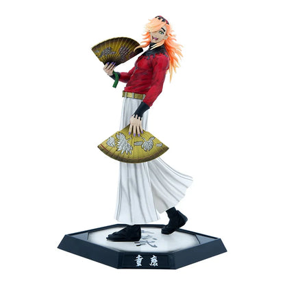 Anime Demon Slayer Doll Tsugikuni Yoriichi Kokushibo Daki Giyuutarou Hashibira Inosuke Uzui Tengen PVC Action Figures Toys Gifts