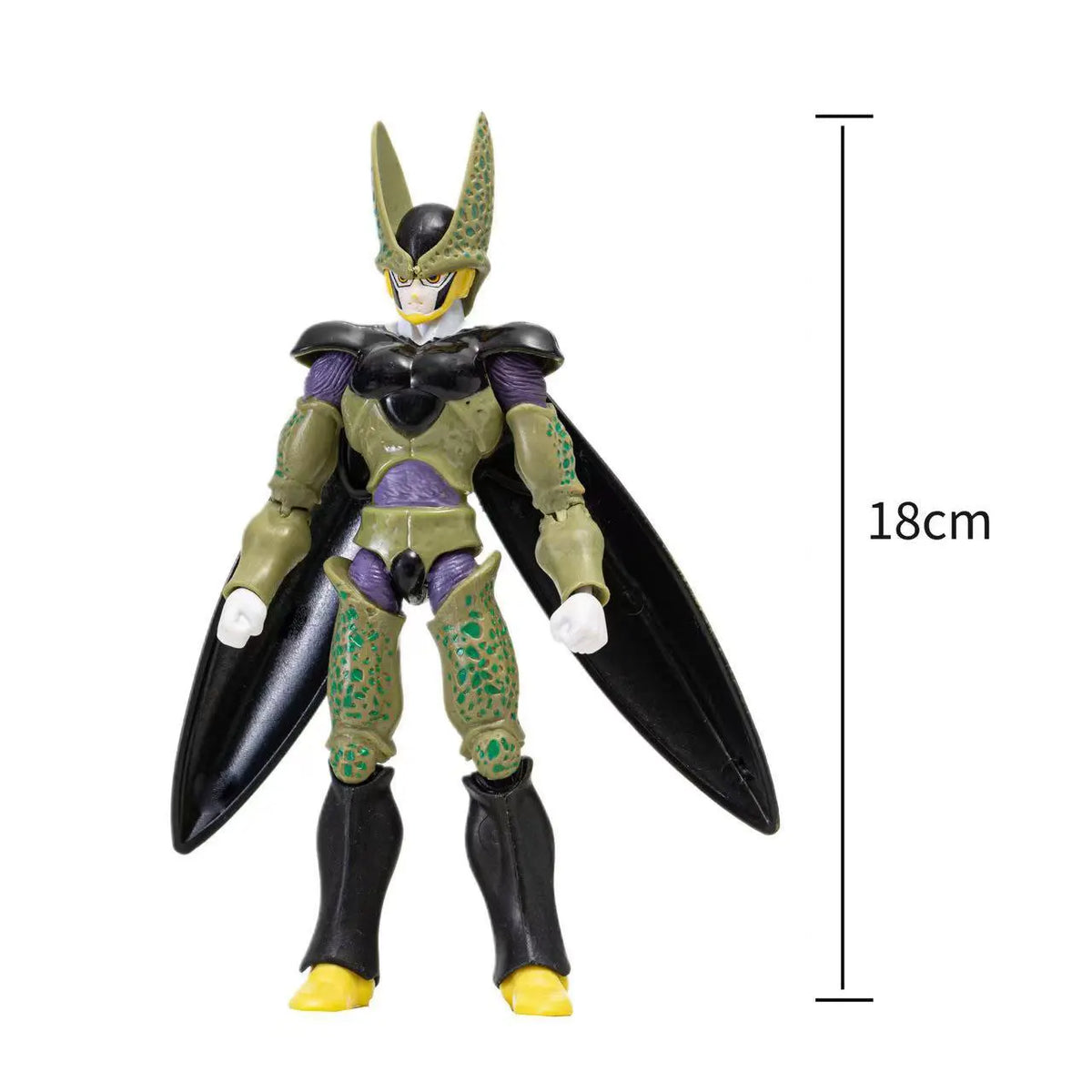 12-18CM Anime Dragon Ball Z Super Saiyan Son Goku Broly Vegeta Anime Action Figure Model Gifts Collectible Figurines for Kids
