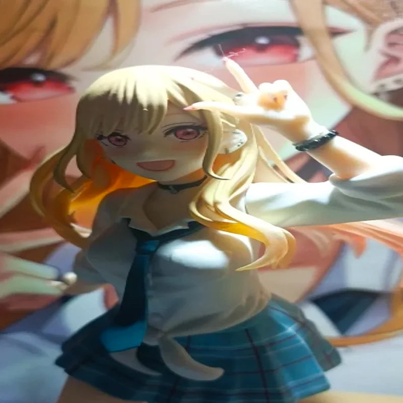 My Dress Up Darling MARIN KITAKAWA Uniform Anime Figure Toys 18cm PVC Model Collector Birthday Gift