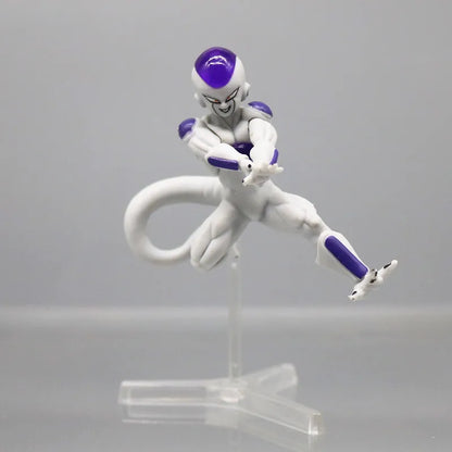 Hot 8pcs Dragon Ball Z Frieza Freezer  Anime Figures Figurine Pvc Statue Model Doll Collection Decoration toys