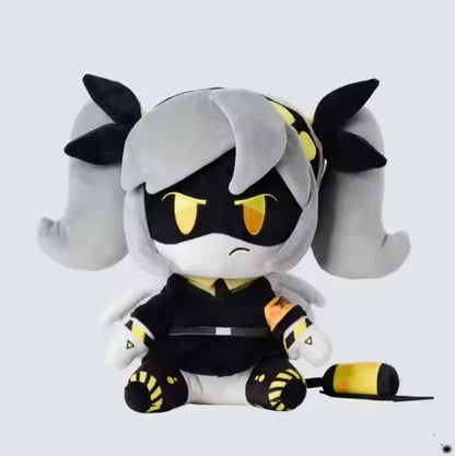 25CM Anime Murder Drones Popular J Plush Toys 2024 Baby Boys Girls UZI Drone Killers Little Robot Doll Kids Plush Toy Doll