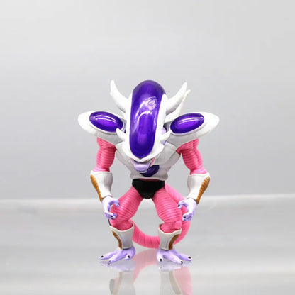 Hot 8pcs Dragon Ball Z Frieza Freezer  Anime Figures Figurine Pvc Statue Model Doll Collection Decoration toys
