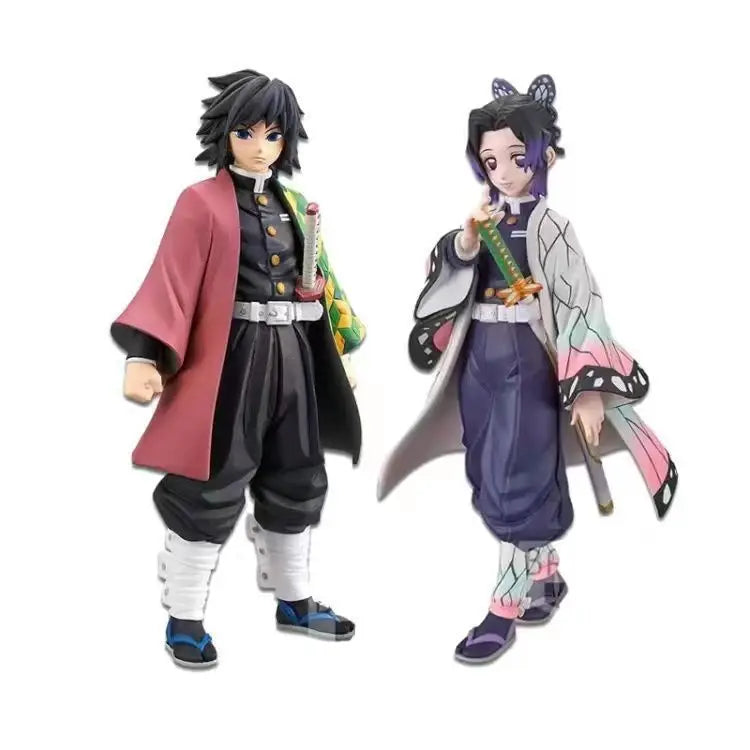 Anime Demon Slayer Kimetsu no Yaiba Kamado Tanjirou  Agatsuma Zenitsu Nezuko Warrior PVC Figure Action Model Toys In stock Hot