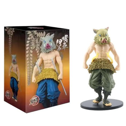 Anime Demon Slayer Kimetsu no Yaiba Kamado Tanjirou  Agatsuma Zenitsu Nezuko Warrior PVC Figure Action Model Toys In stock Hot