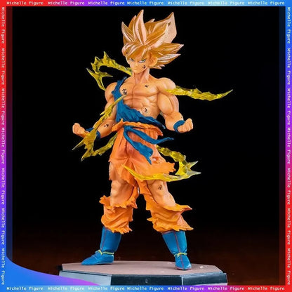 Hot Dragon Ball  Son Goku Super Saiyan Anime Figure 16cm Goku DBZ Action Figure Model Gifts Collectible Figurines for Kids