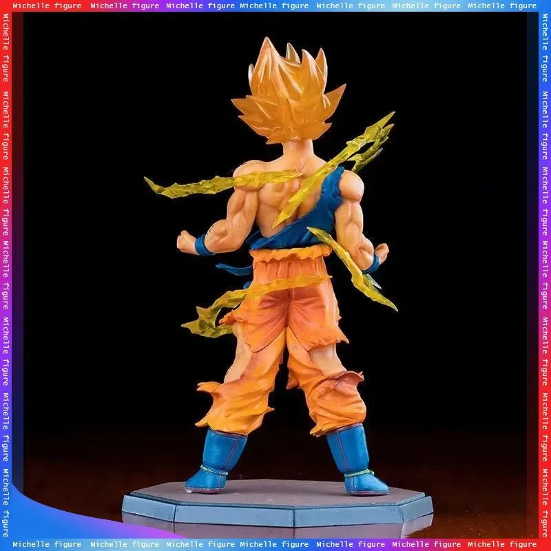 Hot Dragon Ball  Son Goku Super Saiyan Anime Figure 16cm Goku DBZ Action Figure Model Gifts Collectible Figurines for Kids