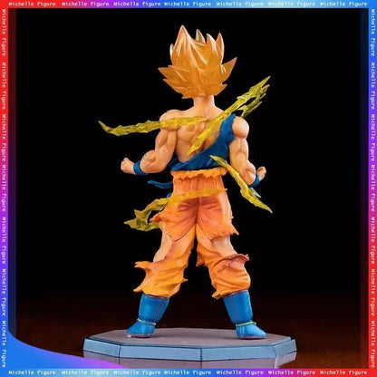 Hot Dragon Ball  Son Goku Super Saiyan Anime Figure 16cm Goku DBZ Action Figure Model Gifts Collectible Figurines for Kids