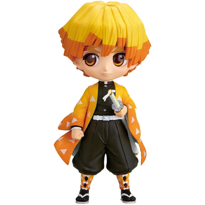 15cm Anime Demon Slayer Figure Doll Toy Nezuko Tanjirou Zenitsu Inosuke Kyoujurou Shinobu Giyuu Qposket Model Toy Kids Xmas Gift