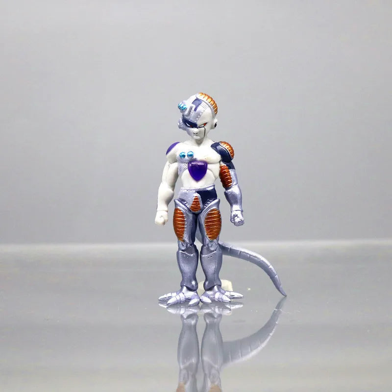 Hot 8pcs Dragon Ball Z Frieza Freezer  Anime Figures Figurine Pvc Statue Model Doll Collection Decoration toys