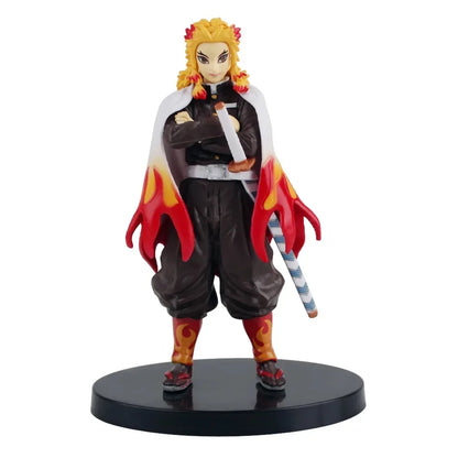 Anime Demon Slayer Kimetsu no Yaiba Kamado Tanjirou  Agatsuma Zenitsu Nezuko Warrior PVC Figure Action Model Toys In stock Hot